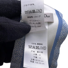Load image into Gallery viewer, Dior Mitzah Rose White/Light Blue/Multicolor Silk100%