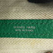 Load image into Gallery viewer, HERMES Garden Party Vert Vertigo Negonda Leather Size TPM
