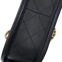 将图像加载到图库查看器中,CHANEL Matelasse Hobo Chain Shoulder Bag BlackAS4532 Lambskin