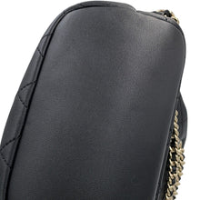 Load image into Gallery viewer, CHANEL Matelasse Coco Studded Drawstring Backpack Black Calf Leather