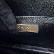 Load image into Gallery viewer, CHANEL Matelasse 2-Way Chain Vanity Bag BlackAS3345 Calf Leather
