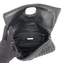 Load image into Gallery viewer, MIUMIU Nappa Crystal Shoulder Bag BlackRP0233 Nappa Leather