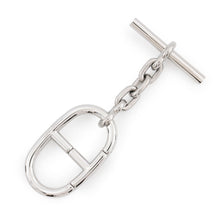 将图像加载到图库查看器中,HERMES Keychain Silver Metal