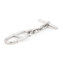 将图像加载到图库查看器中,HERMES Keychain Silver Metal