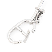 Load image into Gallery viewer, HERMES Keychain Silver Metal