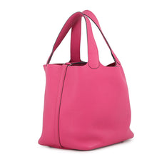 Load image into Gallery viewer, HERMES Picotin Lock Rose Shocking Taurillon Clemence Size MM