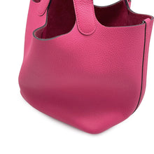 Load image into Gallery viewer, HERMES Picotin Lock Rose Shocking Taurillon Clemence Size MM