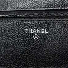 Load image into Gallery viewer, CHANEL Matelasse Classic Chain Wallet BlackAP0250 Caviar Leather
