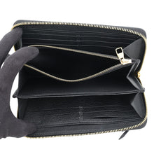 Load image into Gallery viewer, LOUIS VUITTON Zippy Wallet Noir/BeigeM80481 Bicolor Monogram Empreinte Leather