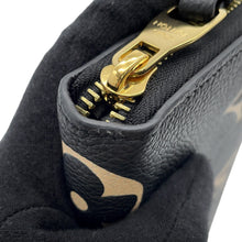Load image into Gallery viewer, LOUIS VUITTON Zippy Wallet Noir/BeigeM80481 Bicolor Monogram Empreinte Leather