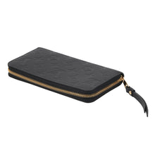 将图像加载到图库查看器中,LOUIS VUITTON Zippy Wallet NoirM61864 Monogram Empreinte Leather