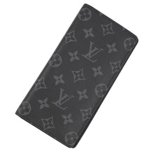 Load image into Gallery viewer, LOUIS VUITTON Portefeuille Brazza NoirM61697 Monogram Eclipse