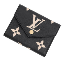 Load image into Gallery viewer, LOUIS VUITTON Portefeuille Victorine Noir/ClaimsM80968 Monogram Empreinte Leather