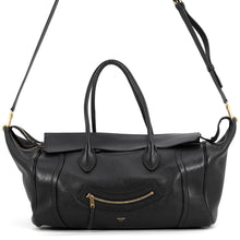 Load image into Gallery viewer, CELINE Smile New Luggage Black123693GW2.38NO Lambskin Size Medium