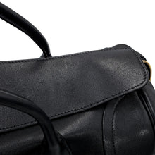 Load image into Gallery viewer, CELINE Smile New Luggage Black123693GW2.38NO Lambskin Size Medium