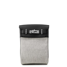 Load image into Gallery viewer, HERMES Kelly Akkad Ecru/Black Togo Leather Toile H Size PM