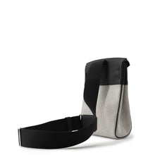 Load image into Gallery viewer, HERMES Kelly Akkad Ecru/Black Togo Leather Toile H Size PM