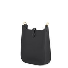 将图像加载到图库查看器中,HERMES Evelyne Sellier Black Epsom Size TPM