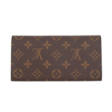 Load image into Gallery viewer, LOUIS VUITTON Portefeuille Emilie Brown/FuchsiaM60697 Monogram