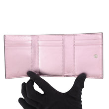 Load image into Gallery viewer, FENDI FF Diamond Tri-fold Wallet MetalicPink8M0480 Leather
