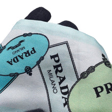 Load image into Gallery viewer, PRADA Printed Silk Twill Scarf Blue/Green1FF008 Silk100%
