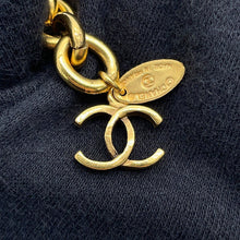 Load image into Gallery viewer, CHANEL Vintage CC Logo Sunburst Chain Belt Gold Metal