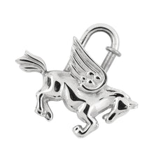 Load image into Gallery viewer, HERMES Pegasus Cadena Bag Charm Metal