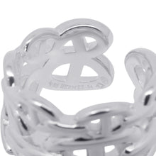 将图像加载到图库查看器中,HERMES Chaine d'Ancre Anchene Ring Size GM/54/#14 SV925