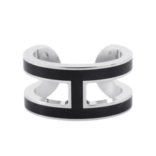 Load image into Gallery viewer, HERMES Pop Ash Ear Cuff Black Metal Lacquer