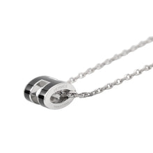Load image into Gallery viewer, HERMES Pop Ash Necklace Black Metal Lacquer