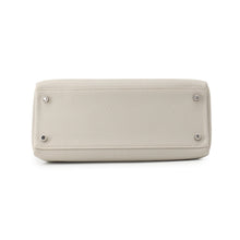 将图像加载到图库查看器中,HERMES Kelly Retourne Pearl Grey Togo Leather Size 28