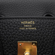 将图像加载到图库查看器中,HERMES Birkin Black Togo Leather Size 25