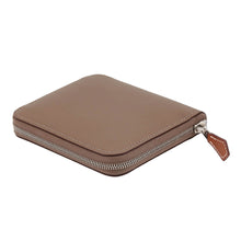 Load image into Gallery viewer, HERMES Azap compact silk in Etoupe Evercolor