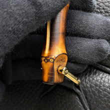 将图像加载到图库查看器中,GUCCI Bamboo Boston Large Bag BlackA006OD Leather Size Large