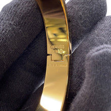 Load image into Gallery viewer, HERMES ClicH Etrier Bangle Size PM Crespucure Violet Metal Enamel