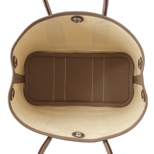 Load image into Gallery viewer, HERMES Neo Garden Vanilla/Etoupe Toile Officier Negonda Leather Size 23