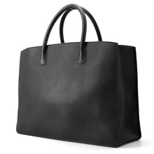 Load image into Gallery viewer, HERMES White Bass Black Togo Leather Size GM