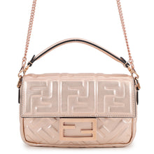 Load image into Gallery viewer, FENDI FF motif bucket 2-way bag MetalicPink Gold8BS017 Leather Size Mini