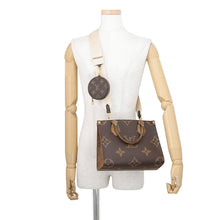 Load image into Gallery viewer, LOUIS VUITTON Onthego RedM46373 Monogram Monogram Reverse Canvas Monogram Giant Size PM