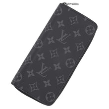 Load image into Gallery viewer, LOUIS VUITTON Zippy wallet Vertical NoirM62295 Monogram Eclipse