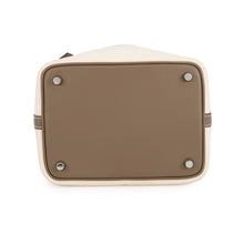 Load image into Gallery viewer, HERMES Picotin Lock Cargo Ecru/Etoupe Towar Goeran Swift Leather Size PM
