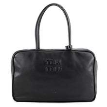Load image into Gallery viewer, MIUMIU Bo Bag Black5BB117_2CRW_F0002_V_MON Leather Size Large