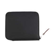 Load image into Gallery viewer, HERMES Azap silk in compact Black Epsom