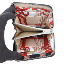 Load image into Gallery viewer, HERMES Azap silk in compact Black Epsom