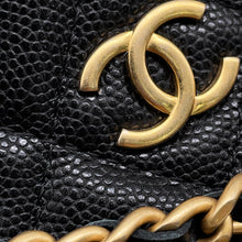 Load image into Gallery viewer, CHANEL Mini Matelasse Handbag BlackAP3943 Caviar Leather