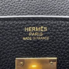 Load image into Gallery viewer, HERMES Birkin Black Togo Leather Size 30