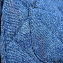 Load image into Gallery viewer, CHANEL Flap Bag Light BlueAS3135 Denim Size Small