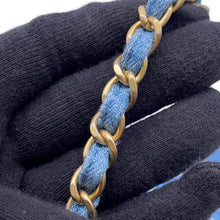 Load image into Gallery viewer, CHANEL Flap Bag Light BlueAS3135 Denim Size Small