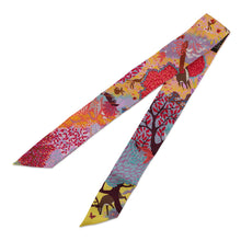 Load image into Gallery viewer, HERMES Twilly in an English garden Multicolor Silk100%