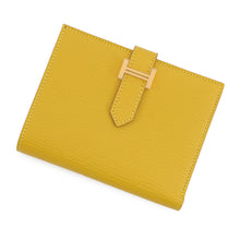 Load image into Gallery viewer, HERMES BEAN Compact Cumin Chevre Myzore Goatskin